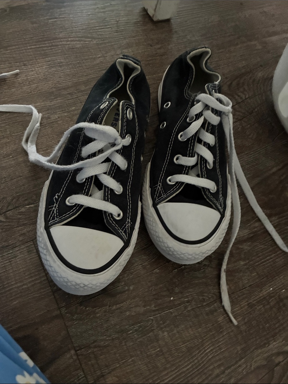 Converse Black and White Kids Sneakers